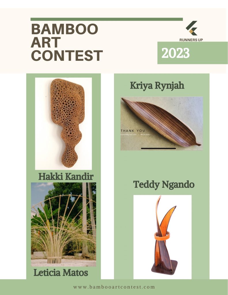 2023 American Bamboo Society Bamboo Arts and Craft Runner Ups