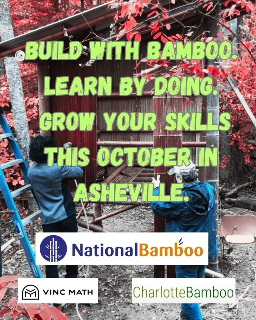 Build with Bamboo Workshop with Vinc Math