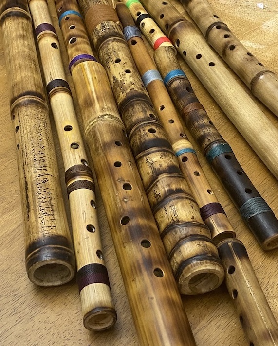 Bamboo Flutes Crafted by Paul Lirette